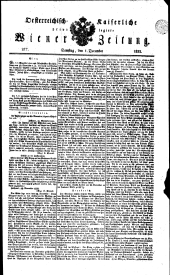 Wiener Zeitung 18321201 Seite: 1