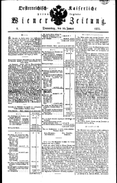 Wiener Zeitung 18330110 Seite: 1