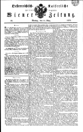 Wiener Zeitung 18330311 Seite: 1