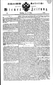 Wiener Zeitung 18330316 Seite: 1