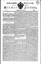 Wiener Zeitung 18330401 Seite: 9