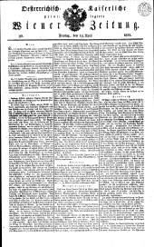 Wiener Zeitung 18330419 Seite: 1