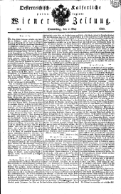 Wiener Zeitung 18330502 Seite: 1