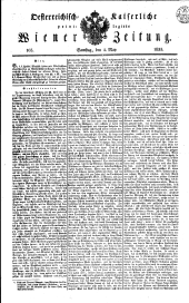 Wiener Zeitung 18330504 Seite: 1