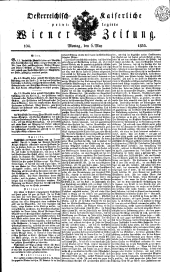 Wiener Zeitung 18330506 Seite: 1