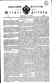 Wiener Zeitung 18330509 Seite: 1
