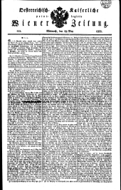 Wiener Zeitung 18330529 Seite: 1