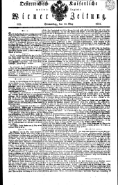 Wiener Zeitung 18330530 Seite: 1