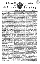 Wiener Zeitung 18330710 Seite: 1