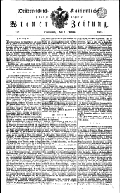 Wiener Zeitung 18330711 Seite: 1