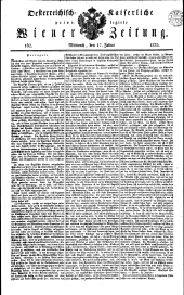 Wiener Zeitung 18330717 Seite: 1