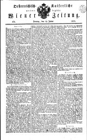 Wiener Zeitung 18330719 Seite: 1