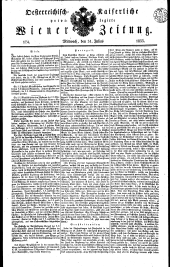 Wiener Zeitung 18330731 Seite: 1