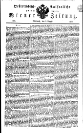 Wiener Zeitung 18330807 Seite: 1
