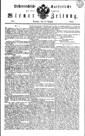Wiener Zeitung 18330816 Seite: 1
