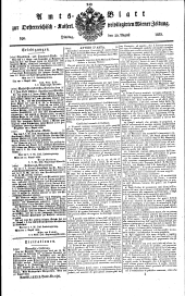 Wiener Zeitung 18330820 Seite: 5