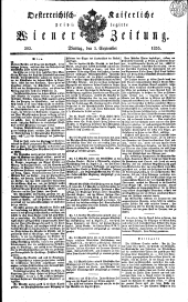 Wiener Zeitung 18330903 Seite: 1