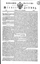 Wiener Zeitung 18330910 Seite: 1