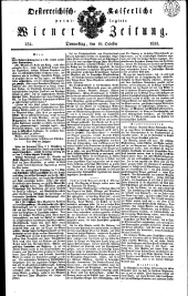 Wiener Zeitung 18331010 Seite: 1