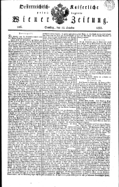 Wiener Zeitung 18331012 Seite: 1