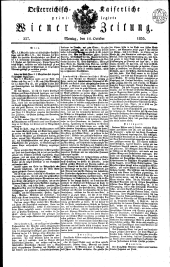 Wiener Zeitung 18331014 Seite: 1