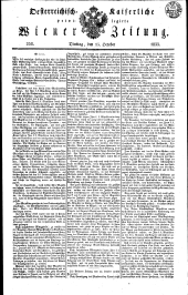 Wiener Zeitung 18331015 Seite: 1