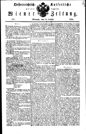 Wiener Zeitung 18331023 Seite: 1