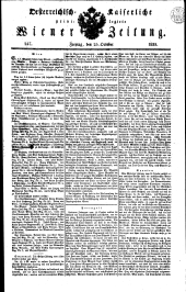 Wiener Zeitung 18331025 Seite: 1