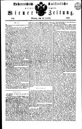 Wiener Zeitung 18331028 Seite: 1