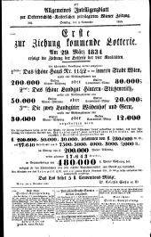 Wiener Zeitung 18331109 Seite: 9