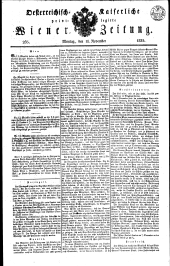 Wiener Zeitung 18331118 Seite: 1