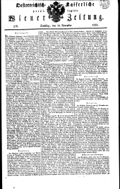 Wiener Zeitung 18331130 Seite: 1