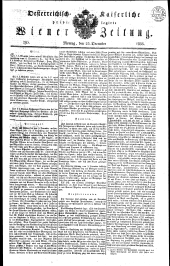 Wiener Zeitung 18331223 Seite: 1