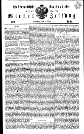 Wiener Zeitung 18340503 Seite: 1