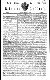 Wiener Zeitung 18340507 Seite: 1