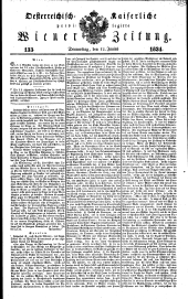 Wiener Zeitung 18340612 Seite: 1