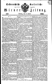 Wiener Zeitung 18340624 Seite: 1