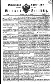Wiener Zeitung 18340625 Seite: 1