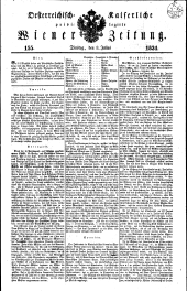 Wiener Zeitung 18340708 Seite: 1