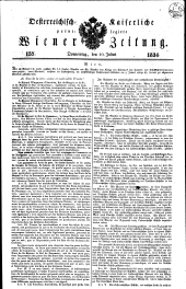 Wiener Zeitung 18340710 Seite: 1