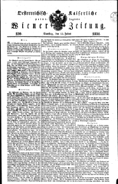 Wiener Zeitung 18340712 Seite: 1