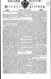 Wiener Zeitung 18340716 Seite: 1