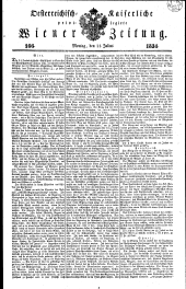 Wiener Zeitung 18340721 Seite: 1