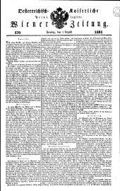 Wiener Zeitung 18340801 Seite: 1