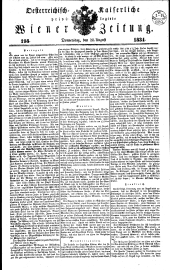 Wiener Zeitung 18340828 Seite: 1