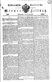 Wiener Zeitung 18341218 Seite: 1