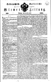 Wiener Zeitung 18341222 Seite: 1