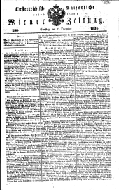 Wiener Zeitung 18341227 Seite: 1