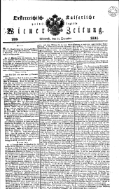 Wiener Zeitung 18341231 Seite: 1