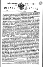 Wiener Zeitung 18350502 Seite: 1